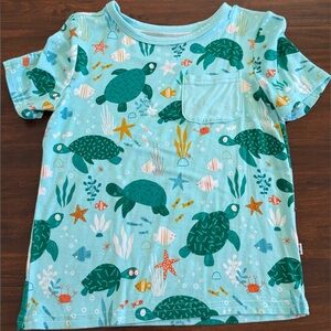 Little Sleepies Turtle Kids Shirt 3T